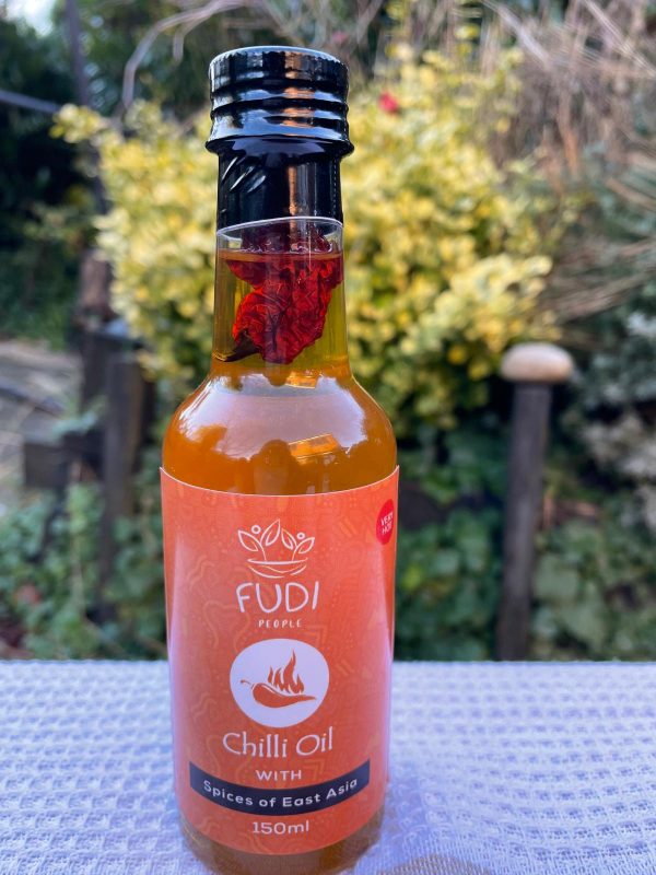 FUDI PEOPLE  HOT CHILLI OIL WITH SPICES OF SOUTH ASIA(150ml)? ? ?
