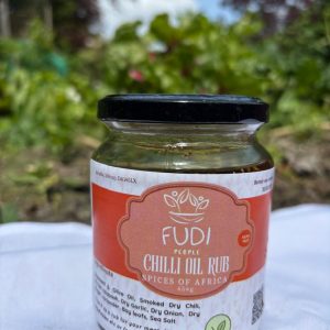 FUDI PEOPLE VERY HOT CHILLI OIL RUB WITH SPICES OF AFRICA(454g)????