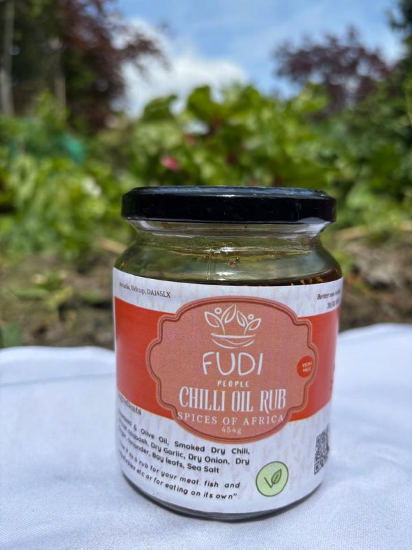 FUDI PEOPLE VERY HOT CHILLI OIL RUB WITH SPICES OF AFRICA(454g)????