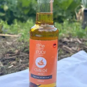 FUDI PEOPLE HOT CHILLI OIL WITH SPICES OF AFRICA(150ml)? ??